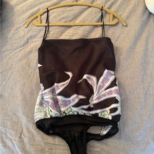 Free people strapless body suit